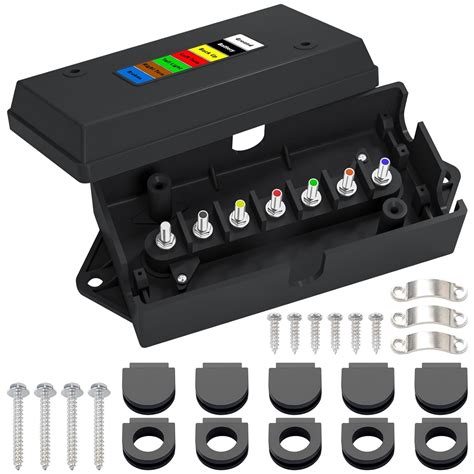 7 pin junction box|7 terminal junction box.